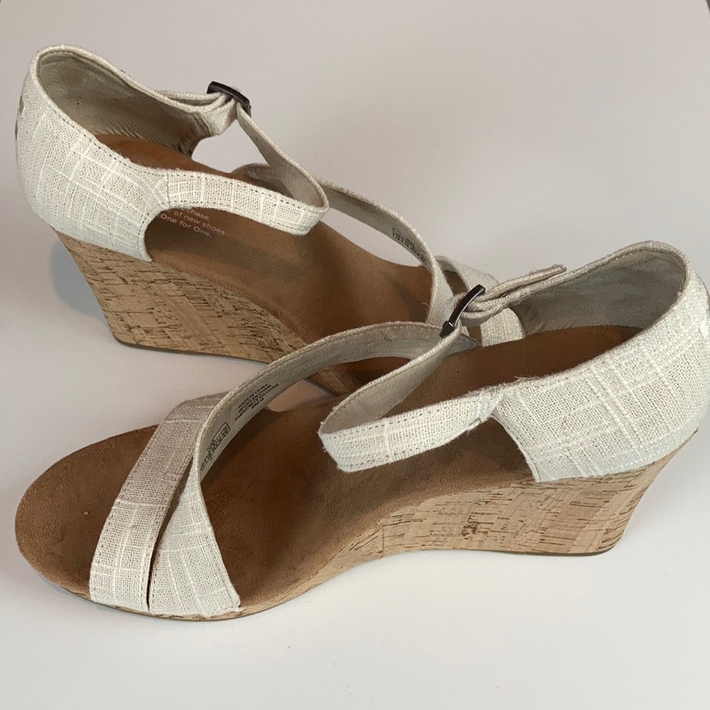 TOMS Linen look Sandals